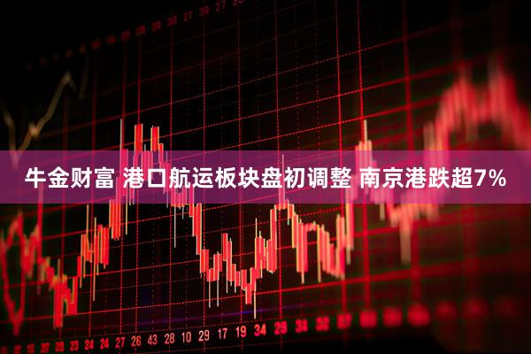 牛金财富 港口航运板块盘初调整 南京港跌超7%